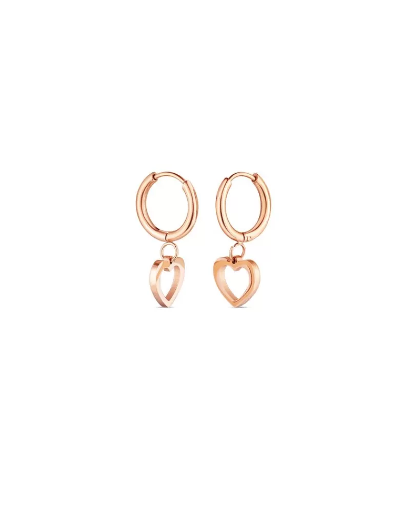 Vuch Earrings Glimmer Rose Gold Rosegold New