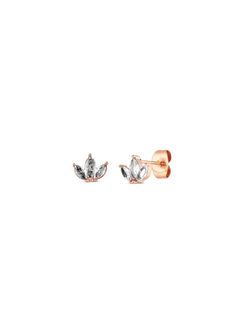 Vuch Krystel Rose Gold Earrings Rosegold Discount