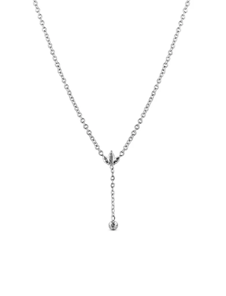 Vuch Krystel Necklace Silver Discount