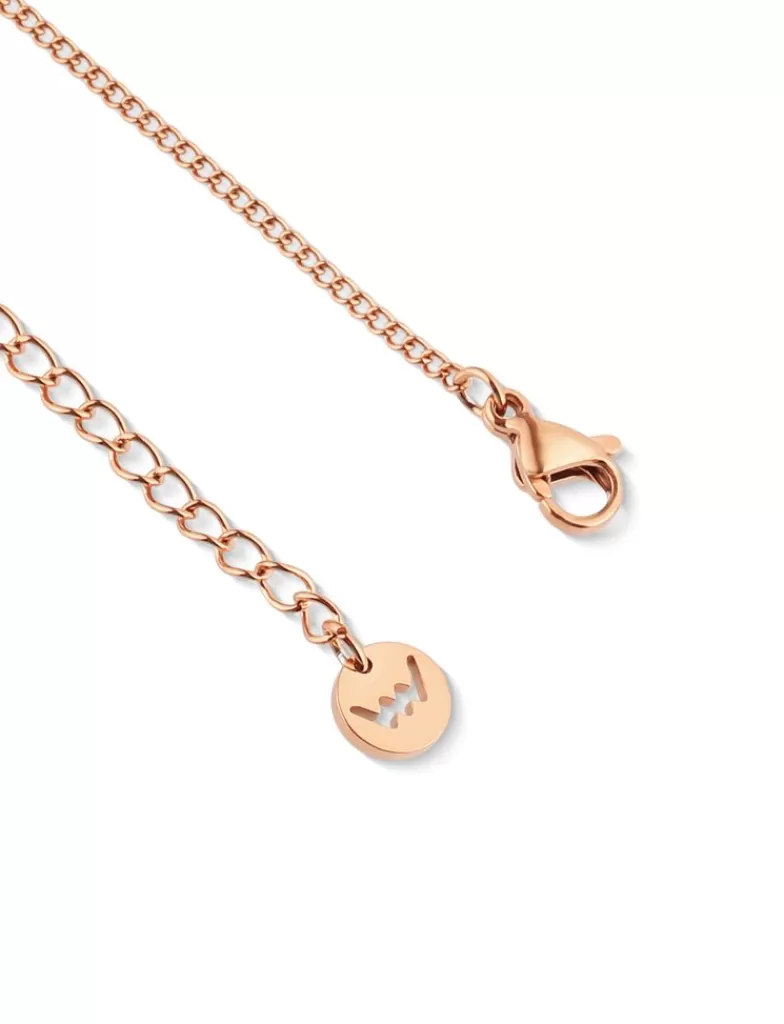 Vuch Saria Rose Gold Necklace Rosegold Cheap